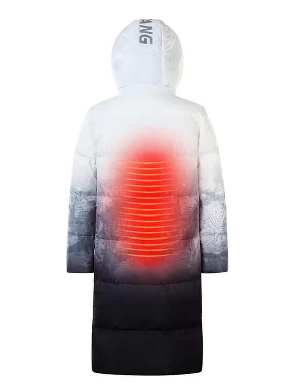 Long Electric Heated Down Jacket